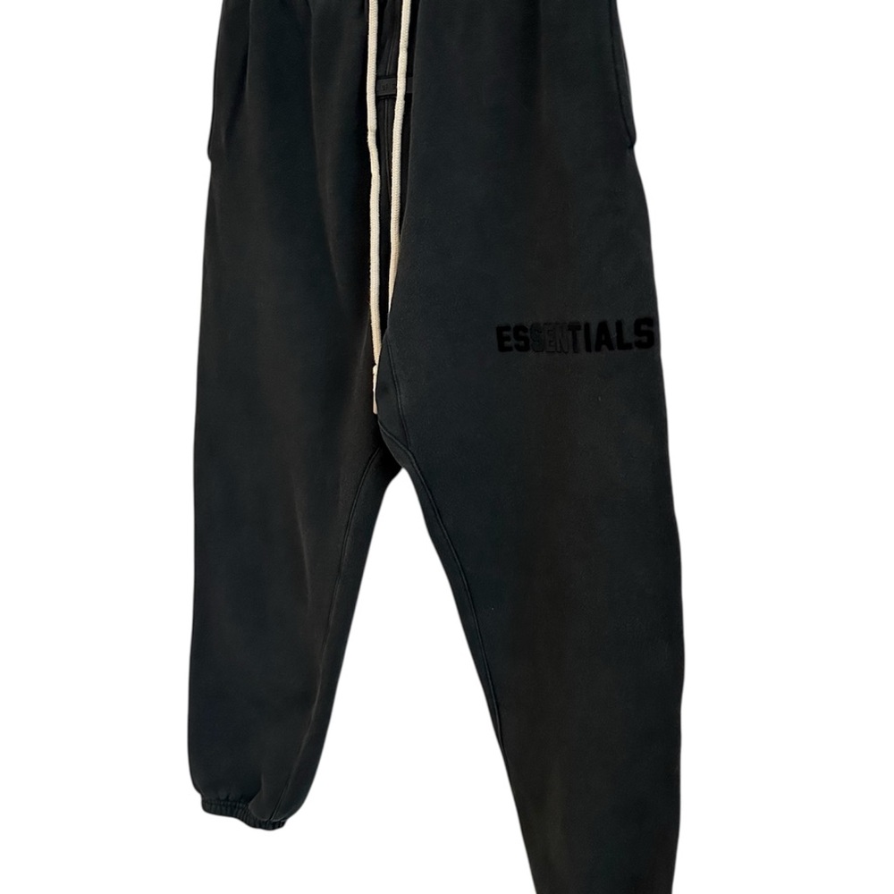 Essentials Black Sweatpants Joggers, Unisex - Picture 2 of 9